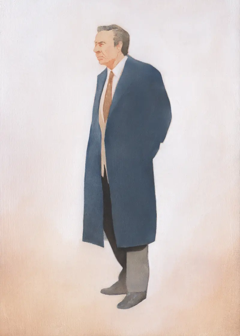 Consider Jerry Orbach Original Oil Painting 1