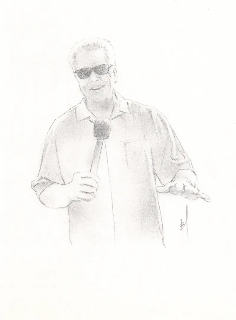 Huell Doodle (Huedle) Series No. 2 – Original Sketch Art Print 1