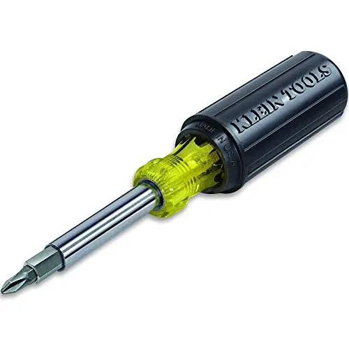 Klein Tools 32500 11-In-1 Versatile Screwdriver & Nut Driver Kit — Features Phillips, Slotted, Torx, Square Bits And Three Nut Driver Sizes 1